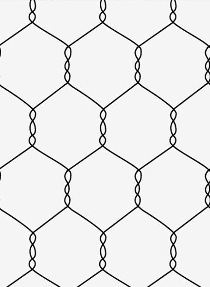 Tortoise shell mesh